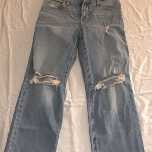 Hollister low rise dad jeans